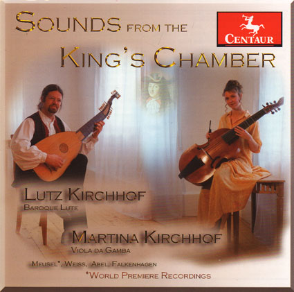 duo kirchhof, sounds from the king's chamber, centaur crc 3229