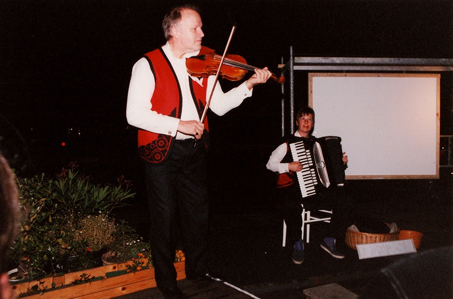 Arnold Schalks, Bühne de BovenLucht, Brandschat, CMI-brand 1996, Rotterdam, duo Scala, Gérard te Wiel en Jacqueline Müller